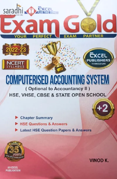 Plus Two Exam Gold Computerised Accounting System | HSE, VHSE, CBSE & State Open School 
