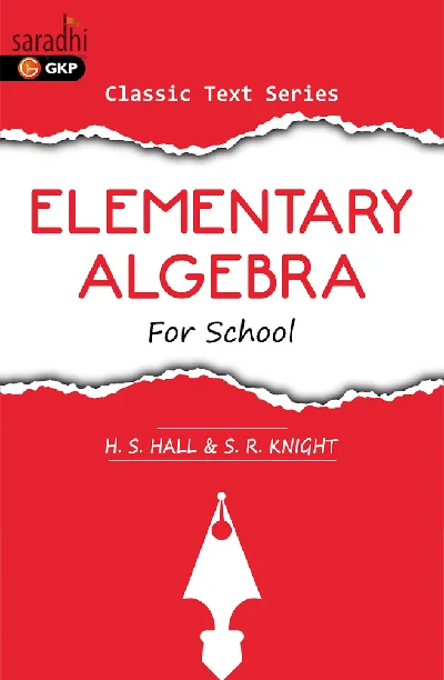 Elementary Algebra For School | GK Publications