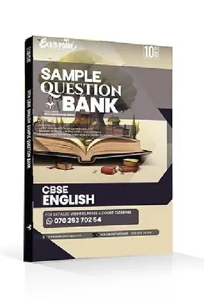 Exam Point Class 10 CBSE sample question bank for English