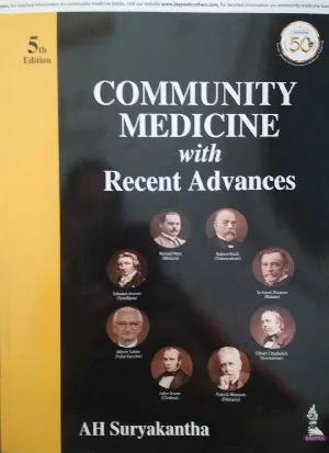 Community Medicine with Recent Advances - A.H.Suryakantha -5th Edition