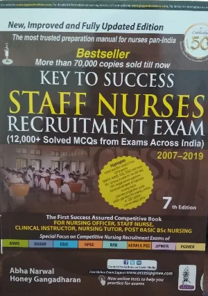 Key To Success Staff Nurses Recruitment Exam - Abha Narwal & Honey Gangadharan