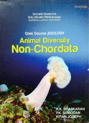 Animal Diversity Non-Chordata  ( core course zoology ) BSC Sem 2  M.G University 