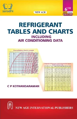 Refrigerant Tables and Charts including Air Conditioning Data - 6th Multicolour Edition - CP Kothandaraman