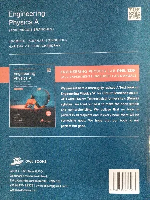 Engineering Physics A - For Circuit Branches - KTU Syllabus - PHT 100