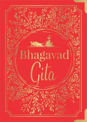 Bhagavad Gita  (Deluxe Silk Hardbound)  (English, Hardcover)