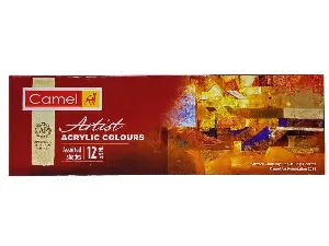 Camel Artist Acrylic Colours 12 shades