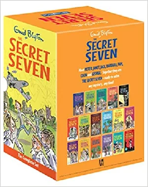 Enid Blyton : The Secret Seven - Full Series- Complete Boxset Of 17 Titles