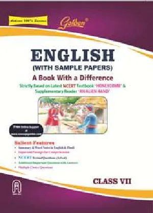 Class 7 - Golden English Guide For CBSE Students - Latest Edition