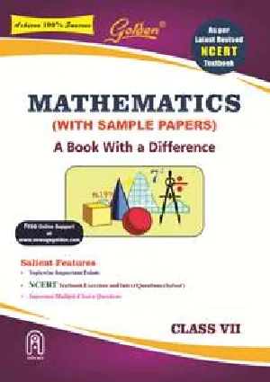 Class 7 - Golden Mathematics Guide For CBSE Students - Latest Edition