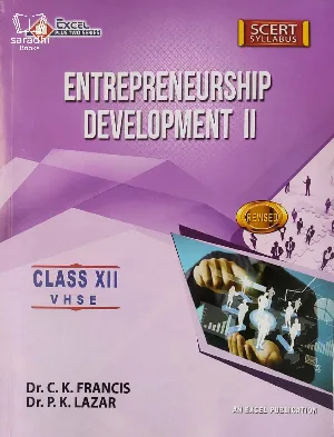 Plus Two Excel Entrepreneurship Development Reference Book (VHSE)
