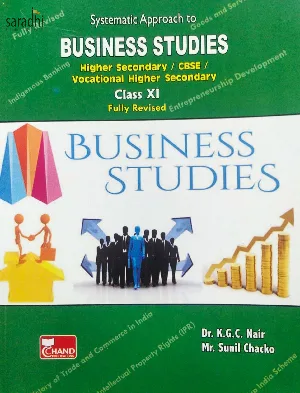 Plus One - Business Studies (Higher Secondary, VHSE, CBSE) - Dr. KGC Nair