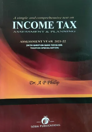 Income Tax Assesment & Planning - B.Com,BBA - MG University Kottayam