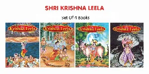 Shri Krishna Leela : For Children (Set Of 4 Books)