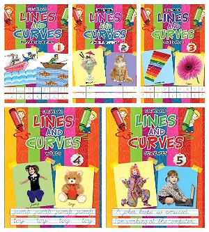 Lines And Curves Set Of All 5 Books