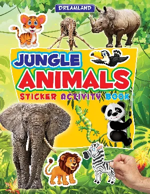 Sticker Activity Book : Jungle Animals