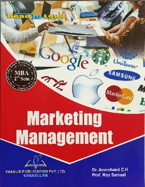 Marketing Management MBA Semester 2  Abdul Kalam Technological University  ( KTU )