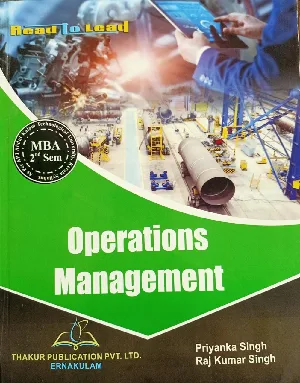 Operations Management  MBA Semester 2 Abdul Kalam Technological University ( KTU )