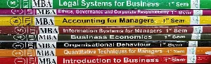 MBA 1st Semester Textbooks Complete Set - Eight in One for KTU
