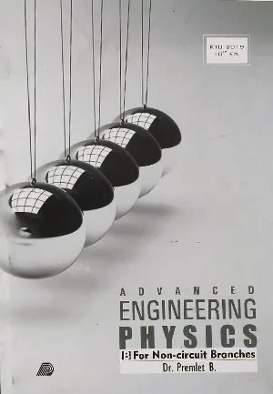 Advanced Engineering Physics KTU - 2019 Dr. Premlet B.