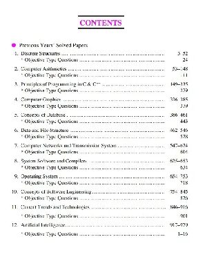 UGC NET/JRF/SET Computer Science and Applications (Based on Latest Revised Syllabus)