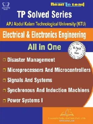 TP Solved Series -  Electrical & Electronics Engineering 5th Semester - KTU