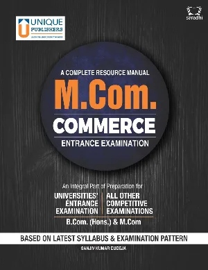 A Complete Resource Manual for M.Com Commerce & M Com Exam