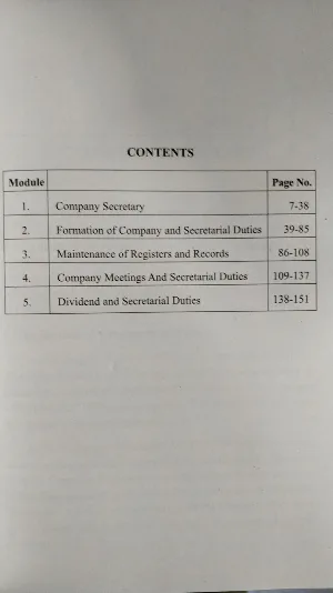 Secretarial Practice - CBCS BCom Semester 6 - MG University
