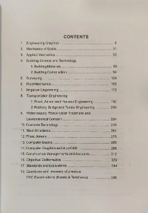 Objective Questions and Answers in Civil Engineering for PSC I SSC I RRB and Other Competitive Exams