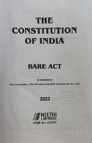 The Constitution of India Bare Act 2022
