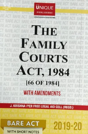 The Family Courts Act 1984 - Bare Act 2019-20