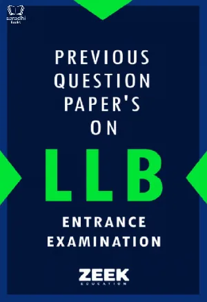 Previous Question Paper's on LLB Entrance Examination