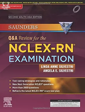 Saunders Q&A Review for the NCLEX-RN Examination, Eighth Edition, Second South Asia Edition - Linda Anne Silvestri