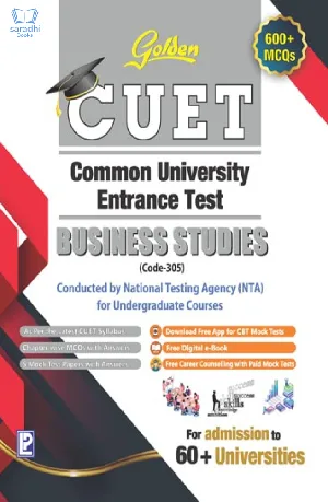 Golden CUET Business Studies (Code 305) NTA Common University Entrance Test for UG