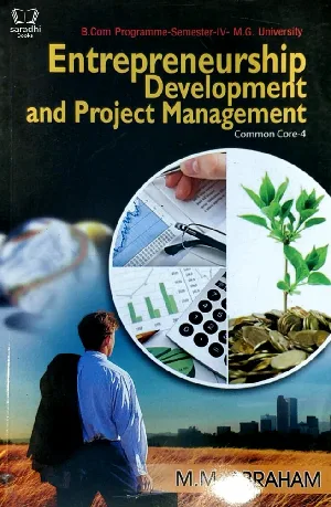 Entrepreneurship Development and Project Management - Bcom Semester 4, MG University