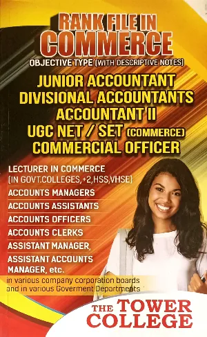  Divisional Accountant, Accountant II, UGC NET/SET (Commerce), Commercial Officer | Tower College