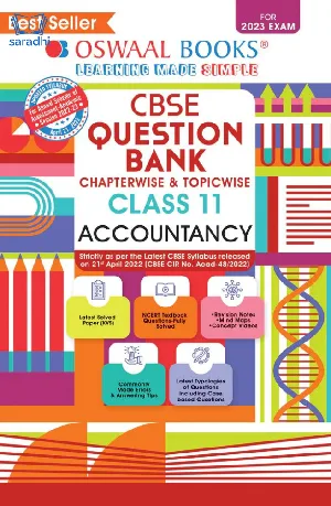 Plus One | Oswaal Accountancy | Chapterwise & Topicwise Question Bank For CBSE Students | For 2023 Exam