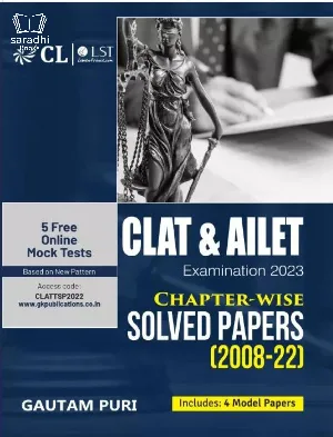 CLAT & AILET 2022 | Chapter Wise Solved Papers 2008-2022 | Gautam Puri | GKP