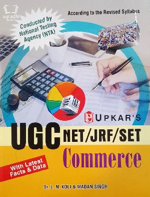 UGC NET/JRF/SET Commerce | With Latest Facts and Data | Upkar's