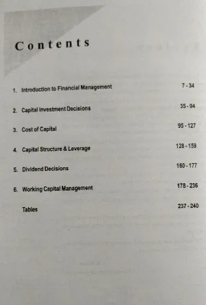 Financial Management | B Com Semester 5 | Calicut University