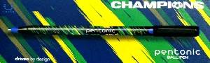 Pentonic Ball Pen Champions Design Brazil | FIFA World Cup Edition | Set of 10