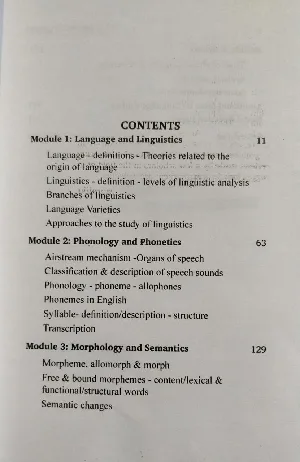 A Text book of Language and Linguistics | BA English Language and Literature Semester 5 | Calicut University