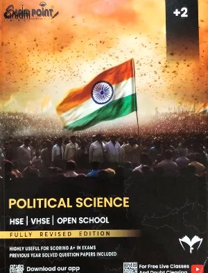 Plus Two Exam Point Political Science Kerala State Syllabus Class 12 (HSE , VHSE , CBSE, Open School)
