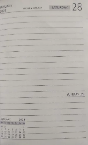 Executive Diary 2023 | Ruled 17 x 11.5 cm