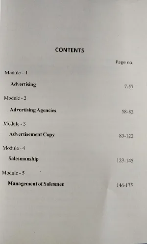 Advertising and Salesmanship | CBCS BBA Semester 6, MG University