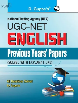 NTA-UGC-NET/JRF: English (Paper I & Paper II) Previous Years' Papers (Solved) | R Gupta's