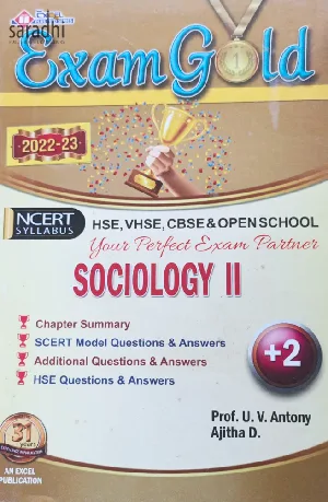 Plus Two Exam Gold Sociology | HSE, VHSE, CBSE & State Open School 